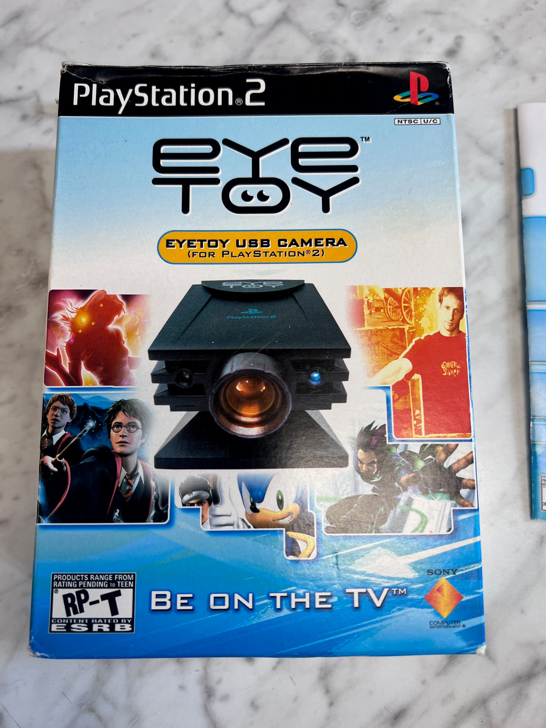 PS2 Playstation 2 EyeToy Camera in Box (no games included) SCUS-97036   A82725