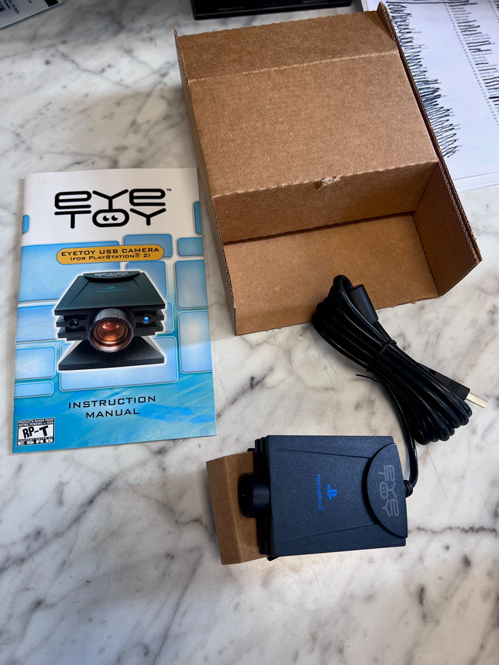 PS2 Playstation 2 EyeToy Camera in Box (no games included) SCUS-97036   A82725