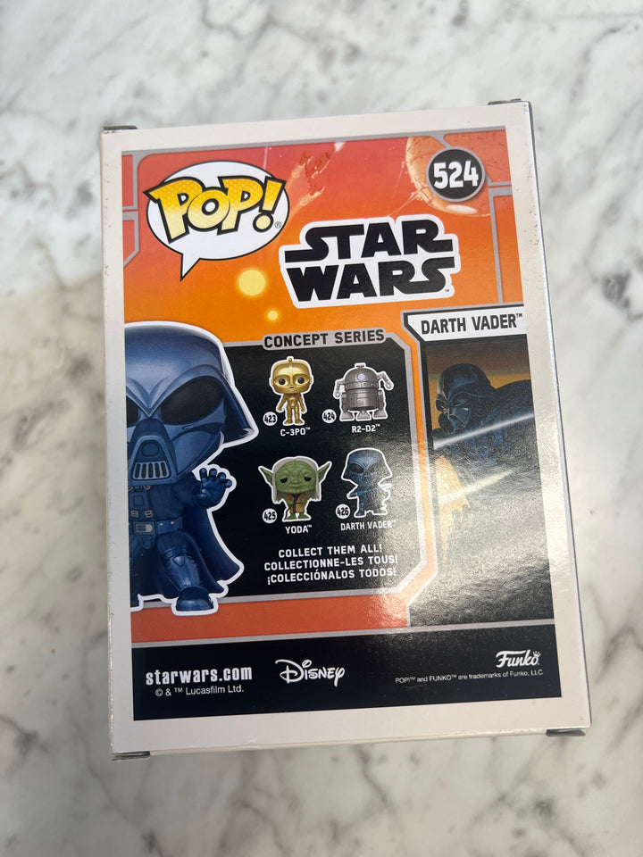 Funko Pop! Star Wars Darth Vader Concept Series #524 Disney Park Exclusive FN81324