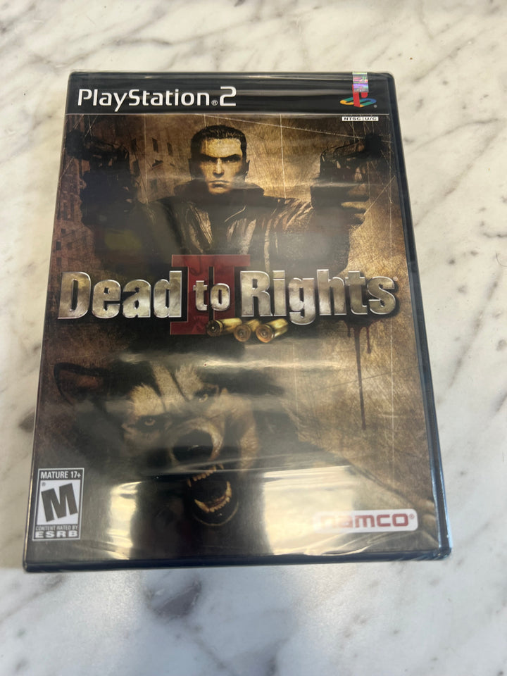 Dead to Rights PS2 Playstation 2 New Factory Sealed