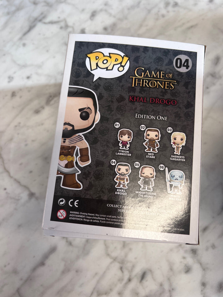 Funko Pop! Khal Drogo #04 Game of Thrones FP121025