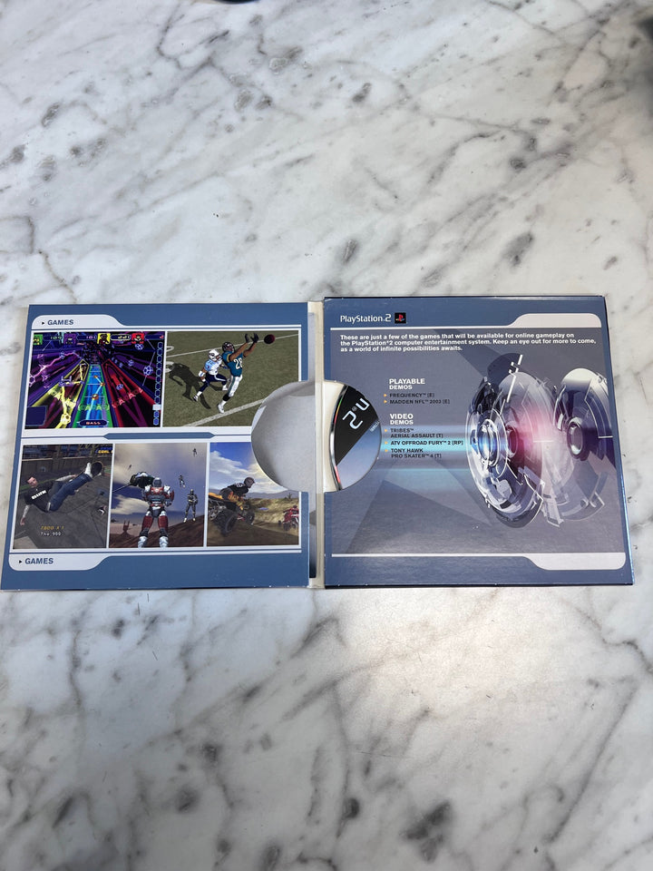 PS2 Network Adapter Startup Disc Sampler   A82725