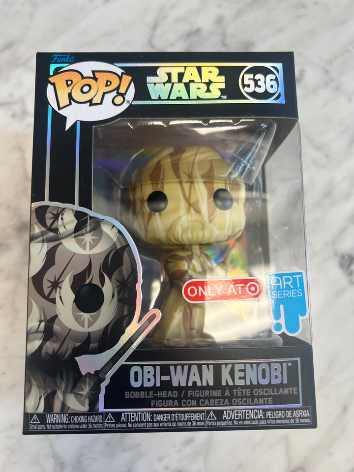 Funko Pop! Artist Series: Star Wars - Obi-Wan Kenobi - Target (Exclusive) #536 FN81324