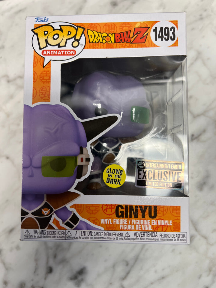 Funko Pop! Vinyl: Dragon Ball - Ginyu (Glow) - Entertainment Earth  FP111124