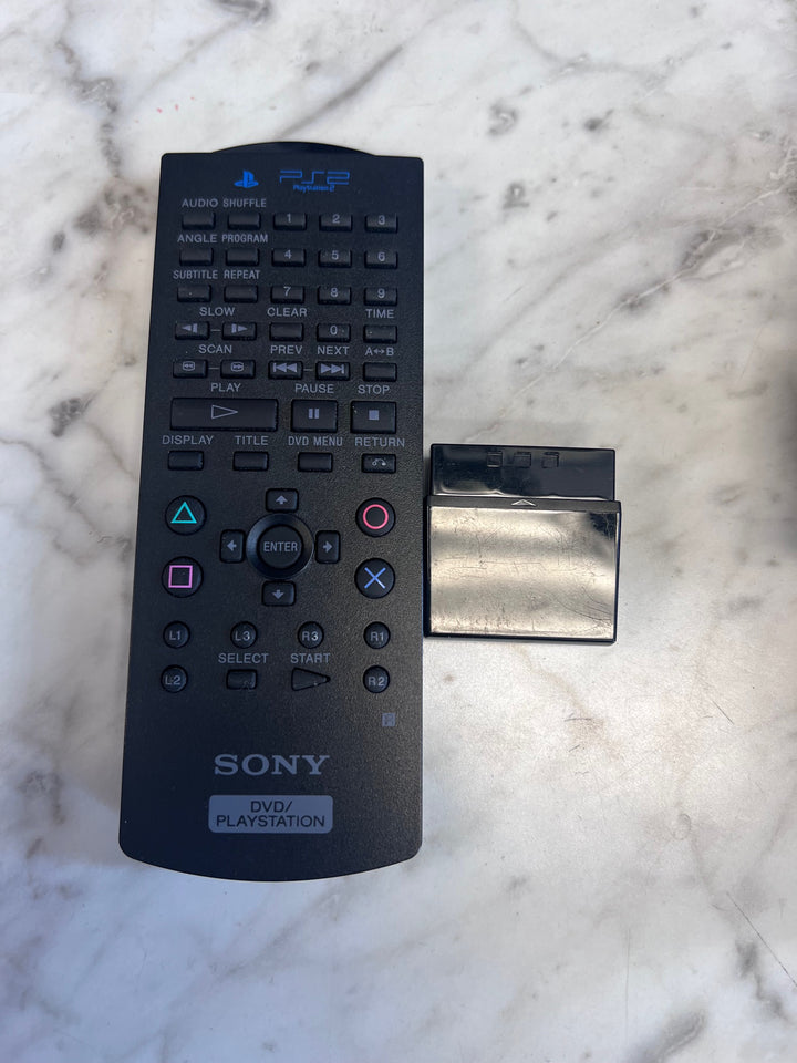 PS2 DVD Remote Control PlayStation 2 SCPH-10150 & IR Receiver SCPH-10160  A82725