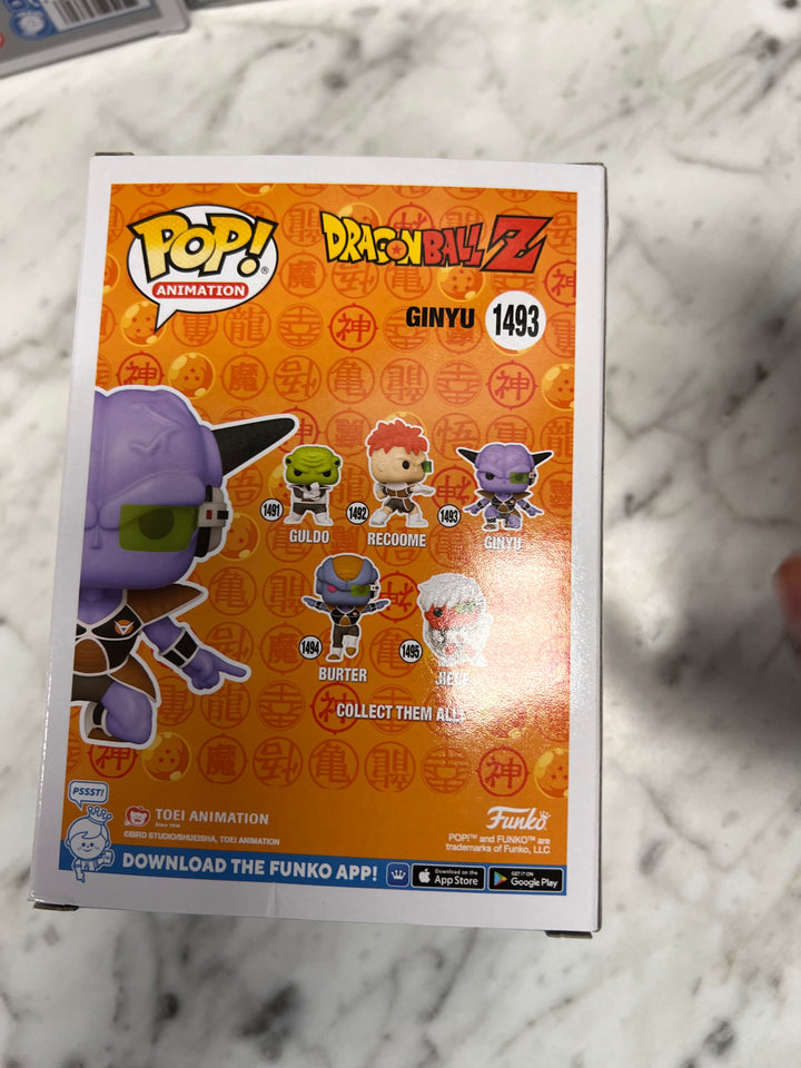 Funko Pop! Vinyl: Dragon Ball - Ginyu (Glow) - Entertainment Earth  FP111124