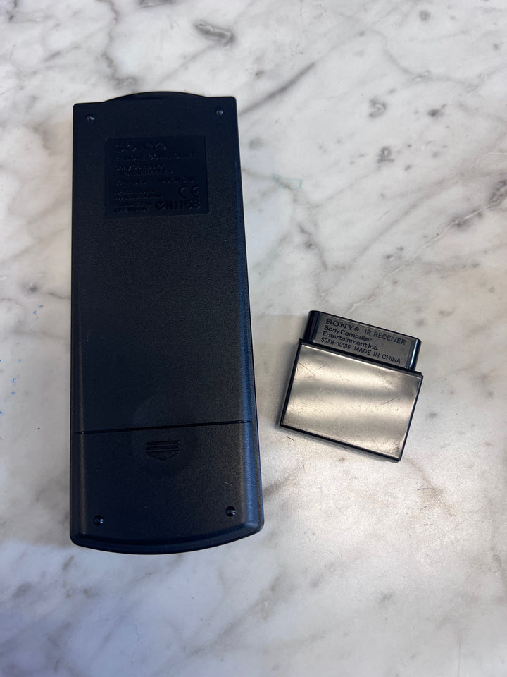 PS2 DVD Remote Control PlayStation 2 SCPH-10150 & IR Receiver SCPH-10160  A82725