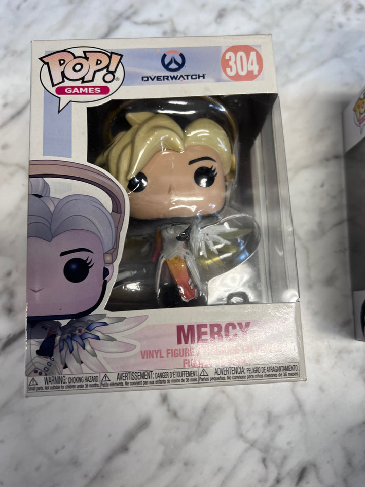Funko Pop! Mercy #304 Overwatch Sunfaded box FP121025