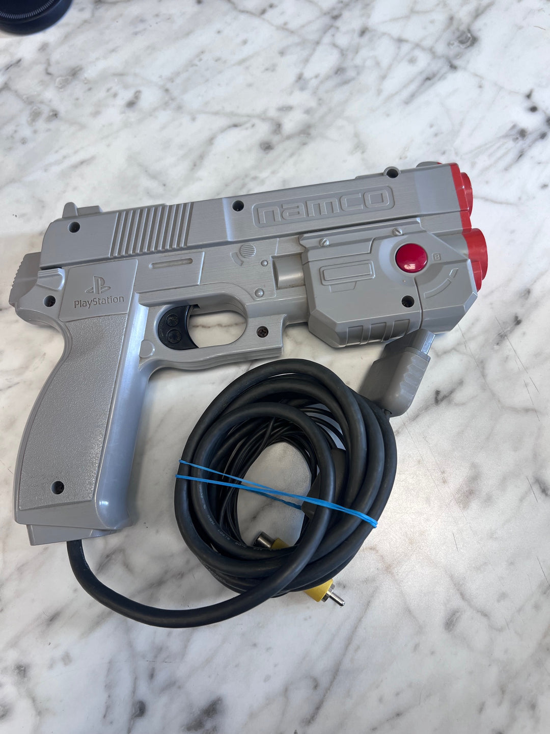 Namco GunCon Light Gun Controller NPC-103 For Sony Playstation 1 PS1 Gray  A82725