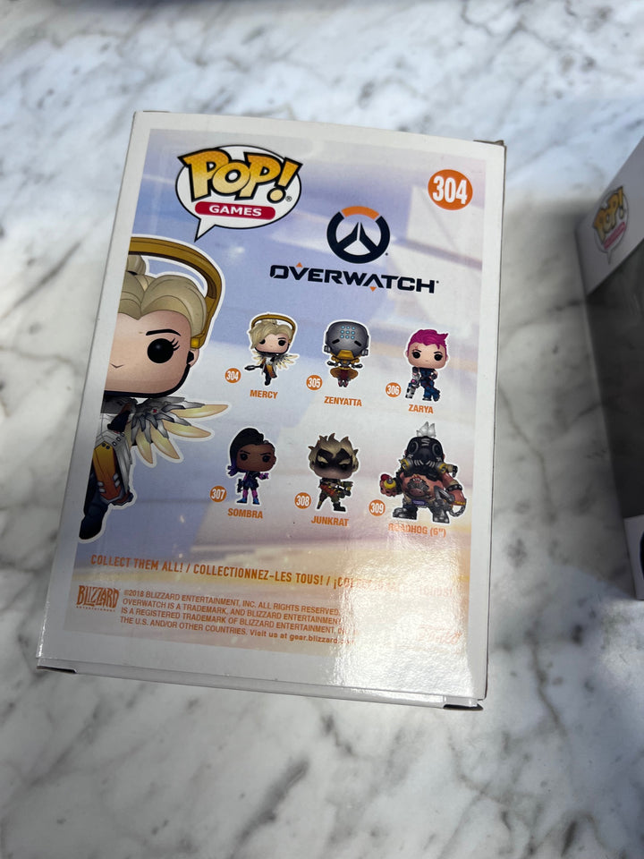 Funko Pop! Mercy #304 Overwatch Sunfaded box FP121025