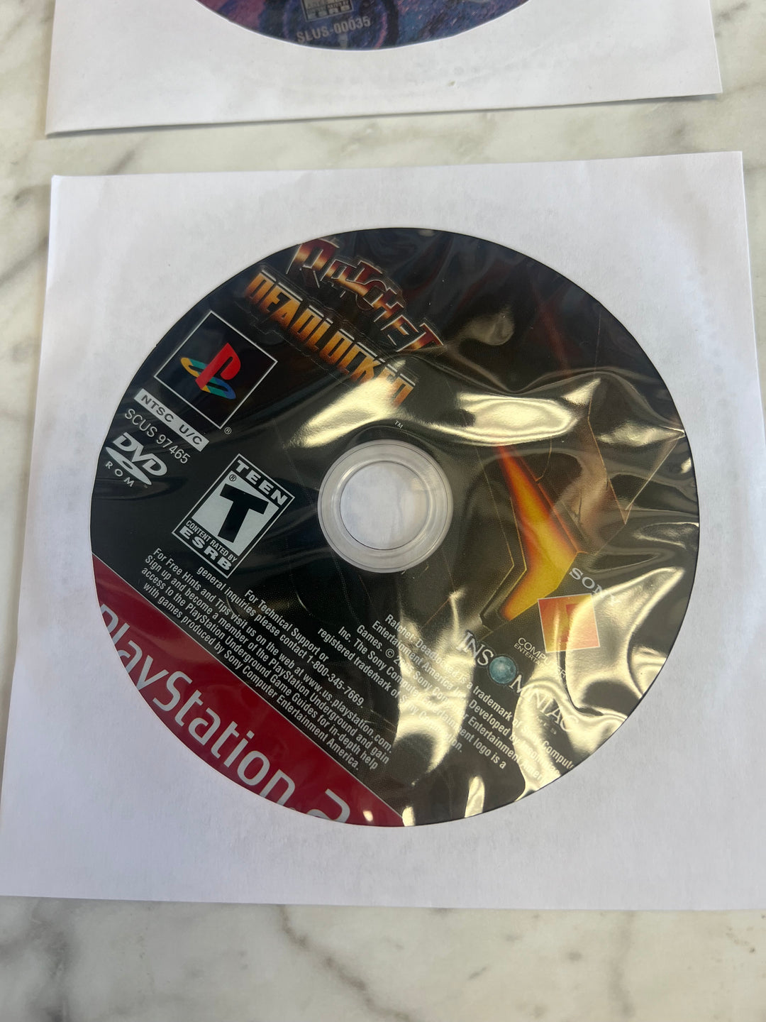 Ratchet Deadlocked PS2 Discs only Playstation 2  519DO