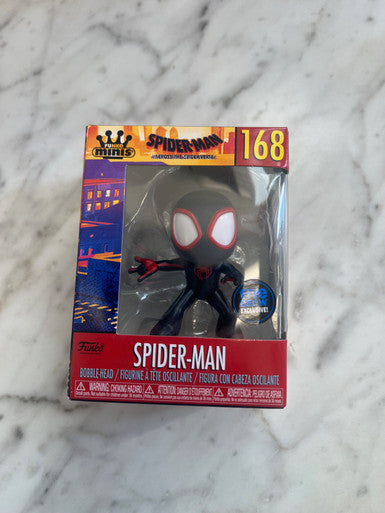 Funko Minis Spider-Man Across the Spider-Verse SpiderMan Vinyl Figure 168 Toy 3"