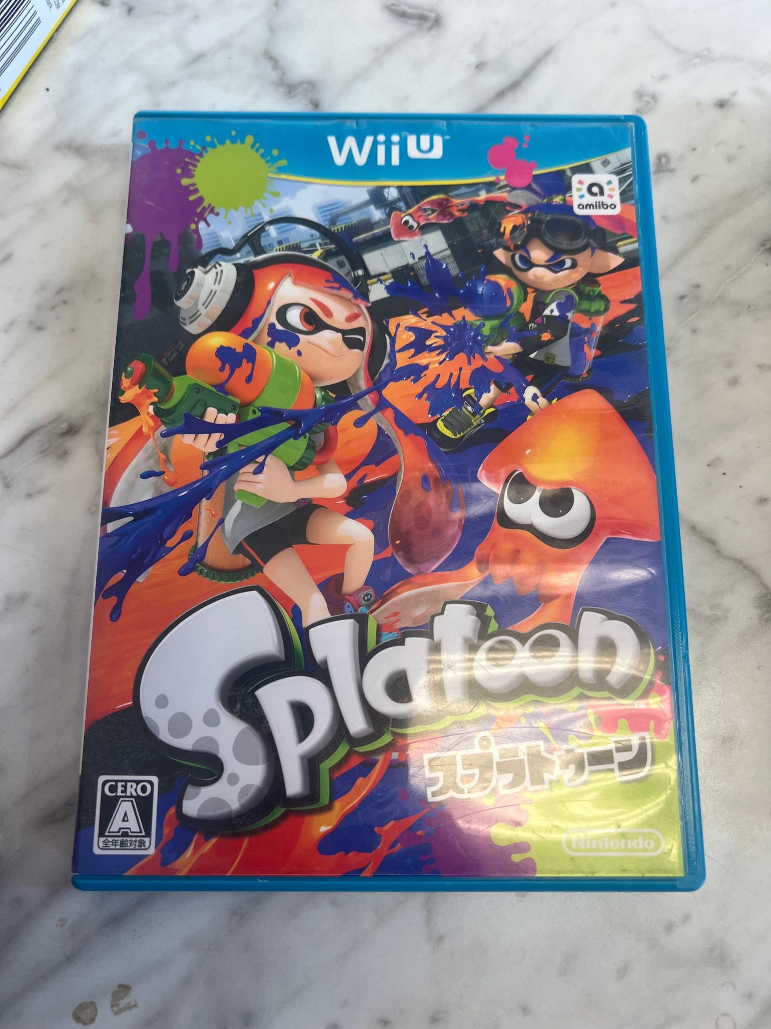 Splatoon for Nintendo Wii U JAPANESE IMP31925 – Core Gaming