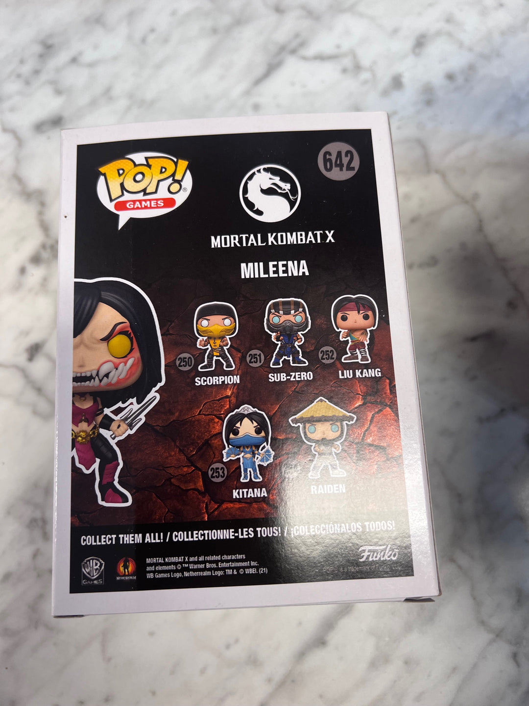 Funko Pop! Games Mileena #642 Mortal Kombat X FP121025
