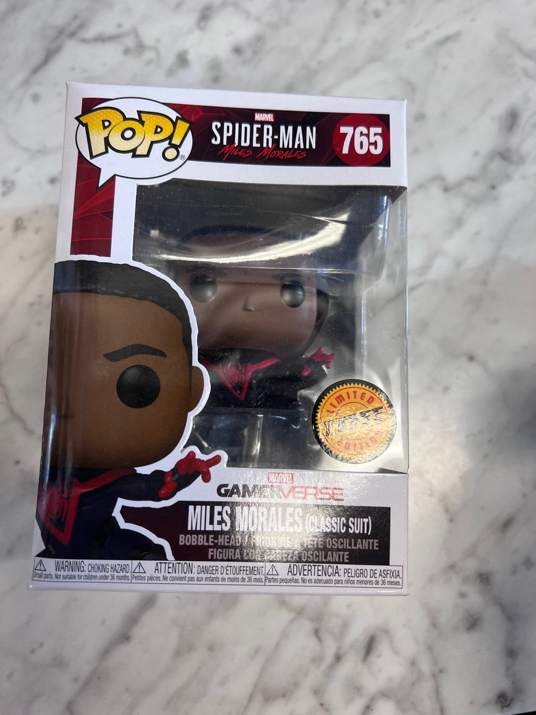 Funko Pop! Miles Morales Classic Suit #765 (Chase) FP121025
