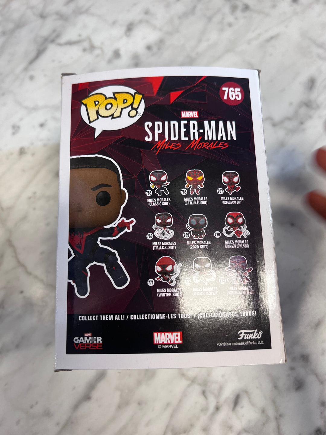 Funko Pop! Miles Morales Classic Suit #765 (Chase) FP121025