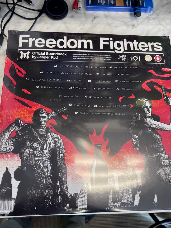 Freedom Fighters Official Soundtrack (Brand New) - Vinyl Record NVR82725