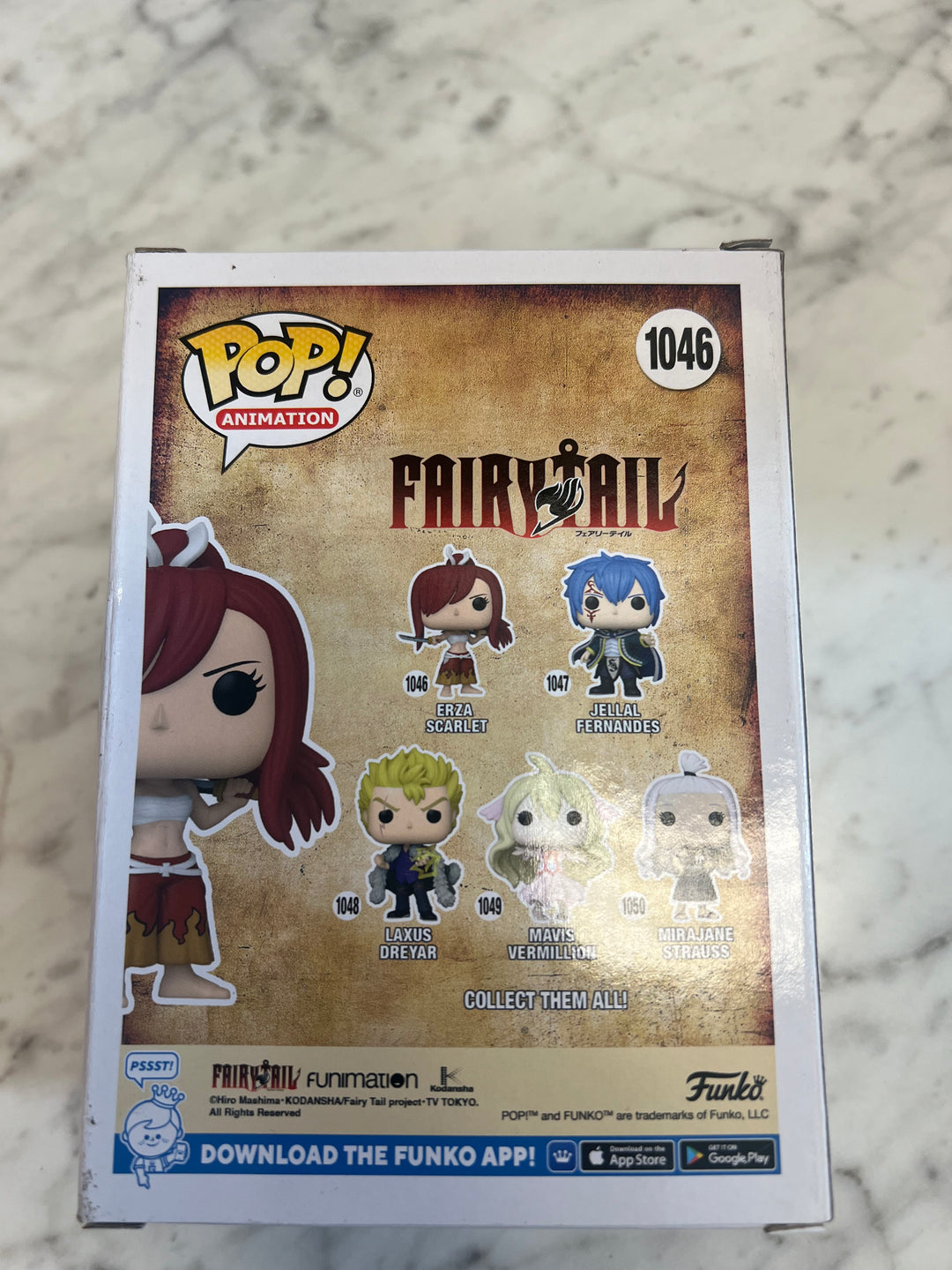 Funko Pop! Vinyl: Fairy Tail - Erza Scarlet #1046  FN81324