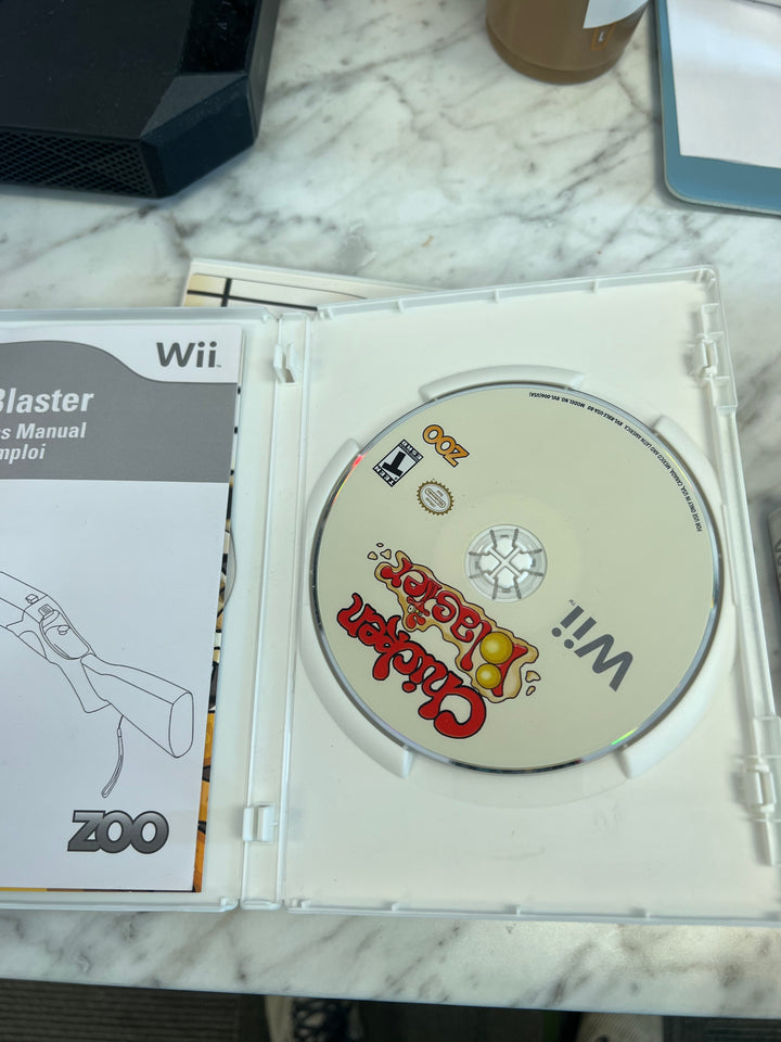 Chicken Blaster for Nintendo Wii in case!               WII523