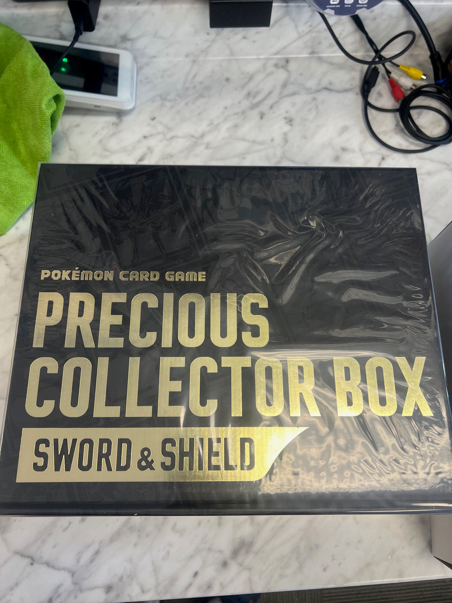 pokemon card game precious collector box sword and shield Pokemon TCG Sword & Shield Precious Collector Box (Hong Kong Version) – Core Gaming