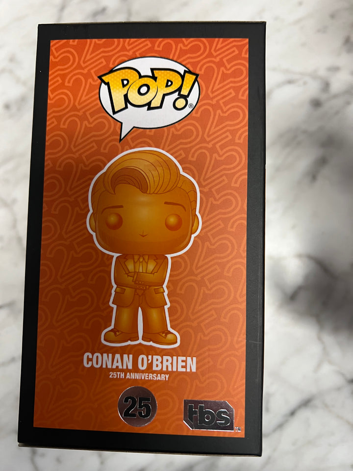 Funko Pop! Conan O'brien 25th Anniversary #25 Vinyl Figure 2019 Convention  FP111124