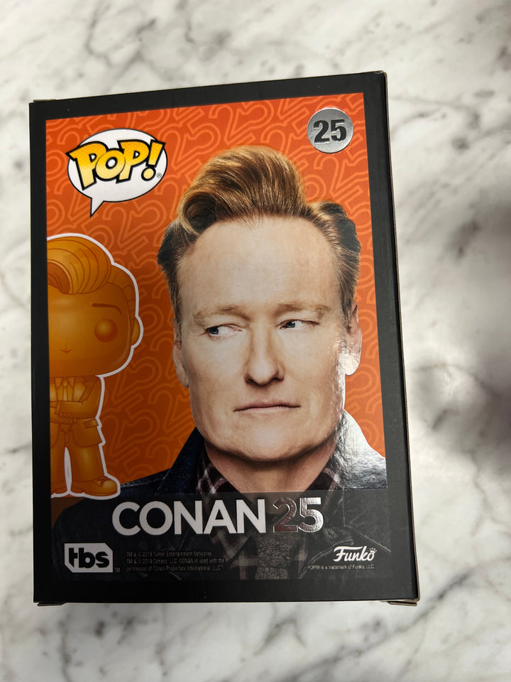 Funko Pop! Conan O'brien 25th Anniversary #25 Vinyl Figure 2019 Convention  FP111124