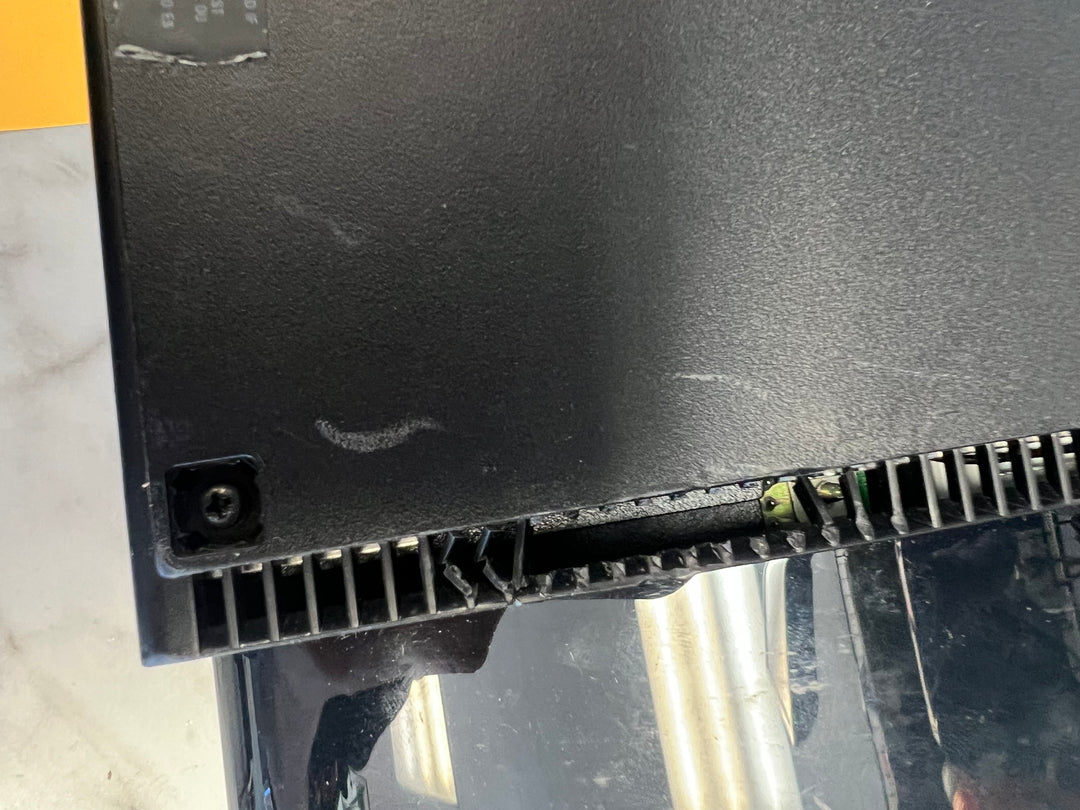 FOR PARTS NOT WORKING BROKEN POWER BUTTON PS3 Super Slim 500GB POX001