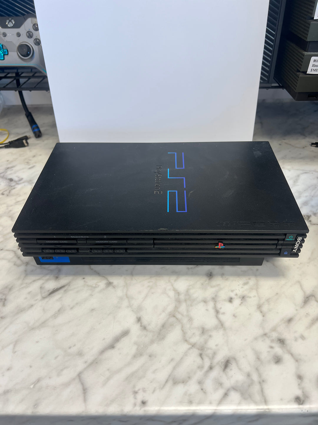 FOR PARTS NOT WORKING Drive Grinds/Doesn't Read Discs PS2 (Fat) Console   POX002