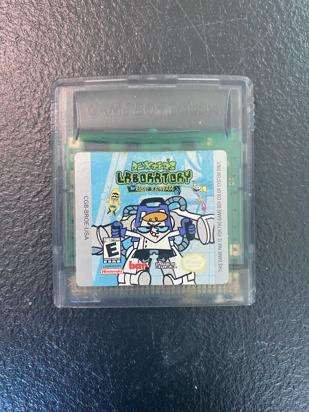 Dexter's Laboratory Robot Rampage - Game Boy Color