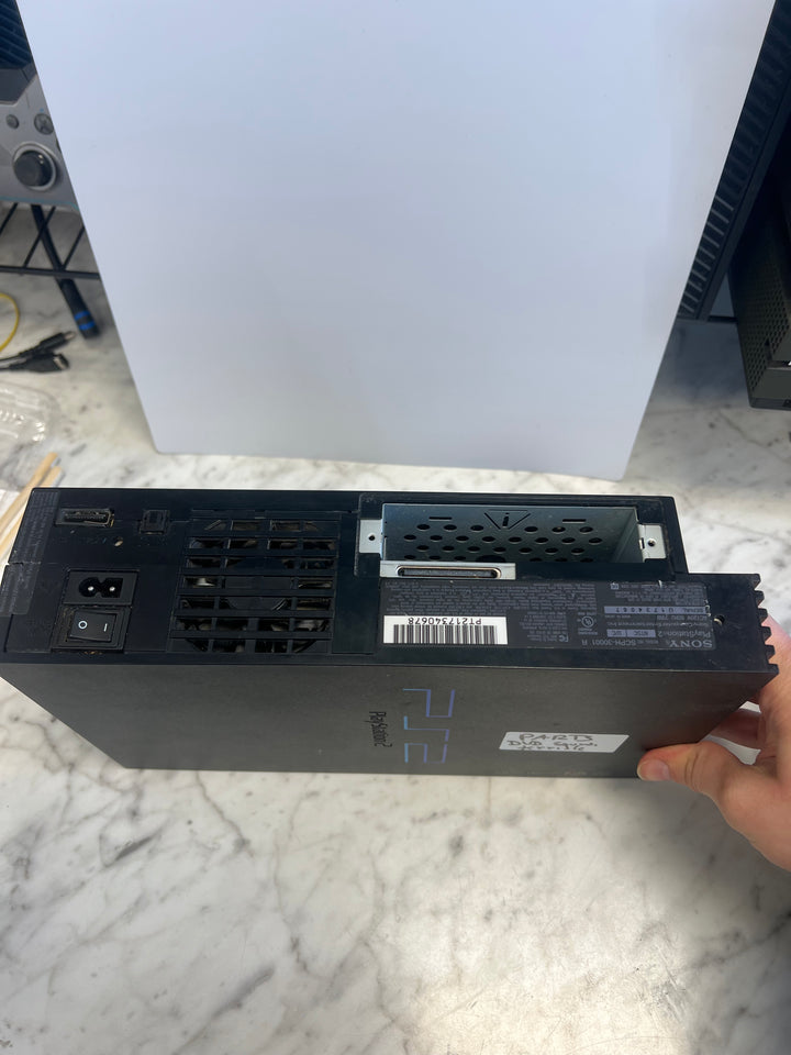 FOR PARTS NOT WORKING Drive Grinds for DVD Discs PS2 (Fat) Console   POX003