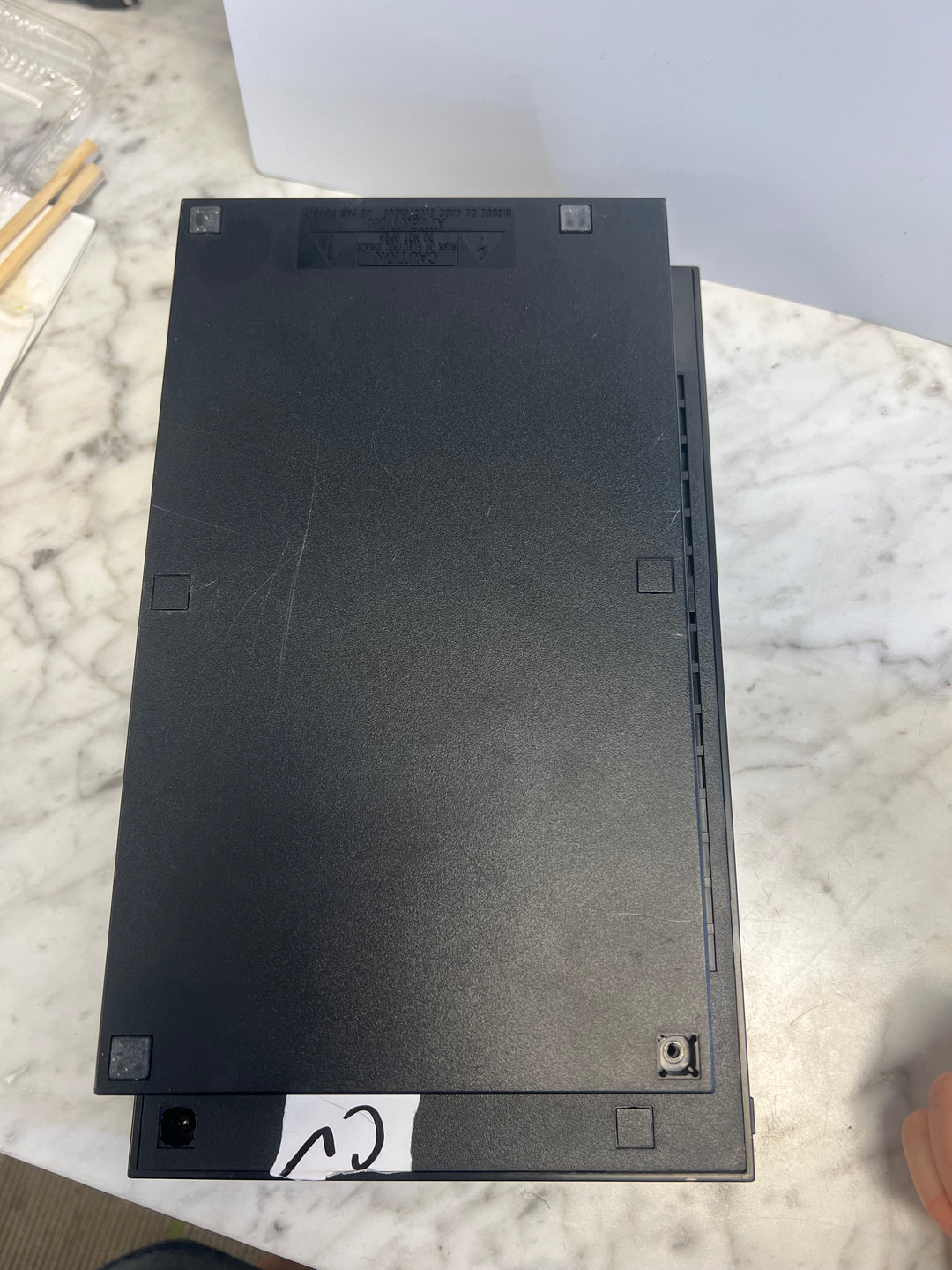 FOR PARTS NOT WORKING Drive Grinds for DVD Discs PS2 (Fat) Console   POX003