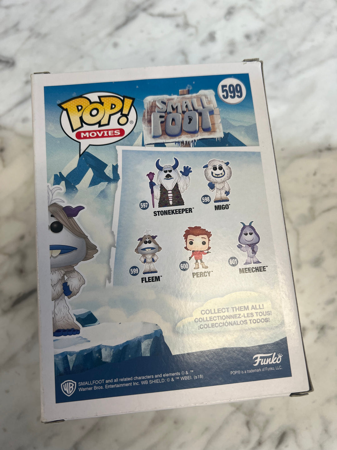 Fleem FUNKO POP Movies Small Foot #599 FN81324