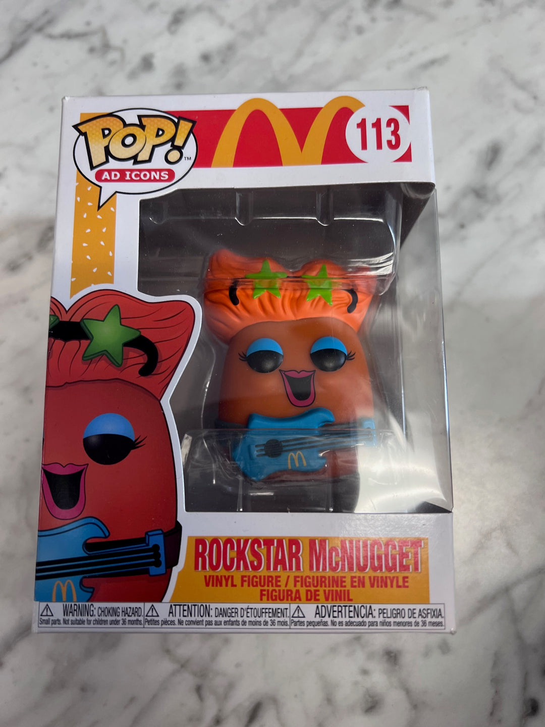 Funko Pop! Ad Icons Rockstar McNugget #113 McDonalds  FP121025