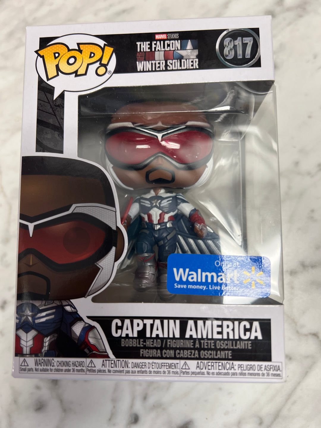 Funko Pop! The Falcon and the Winter Soldier #817 Captain America