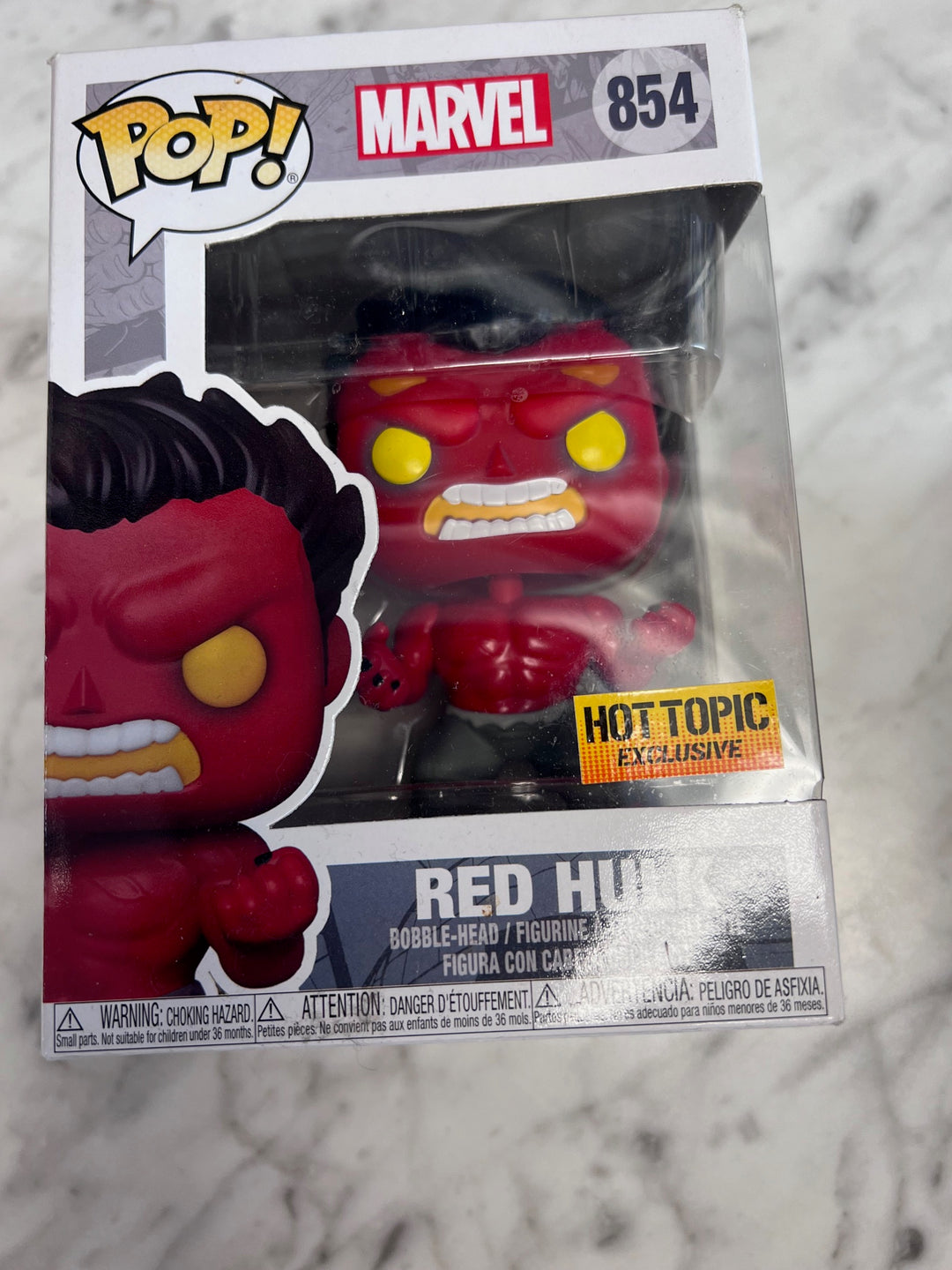 Funko Pop! Marvel Red Hulk #854  FP121025