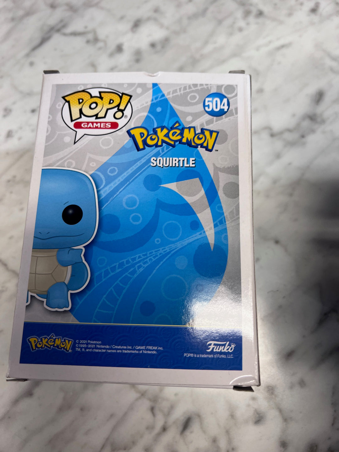 Funko Pop! Games Squirtle #504 Pokemon FP121025