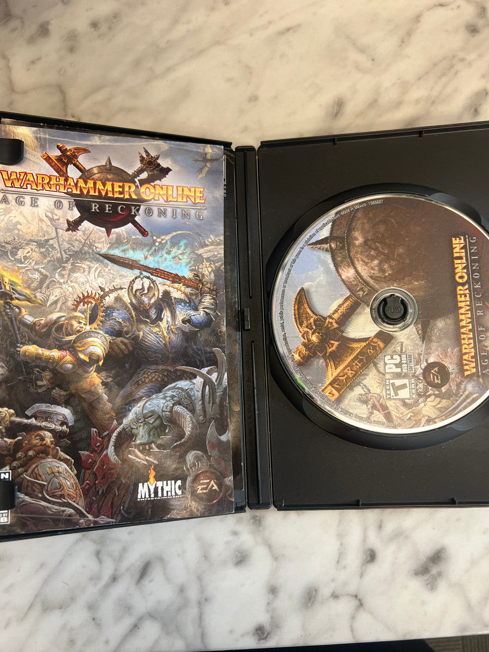 Warhammer Online: Age of Reckoning (PC, 2008) (water damage)