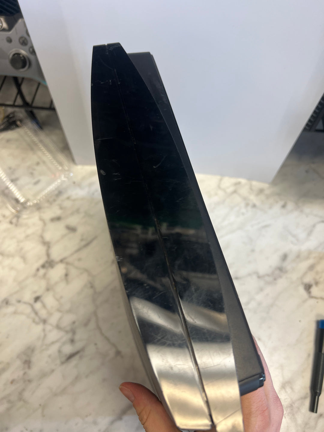 FOR PARTS NOT WORKING Discs Don't Read PS3 Slim 160GB Console POX007