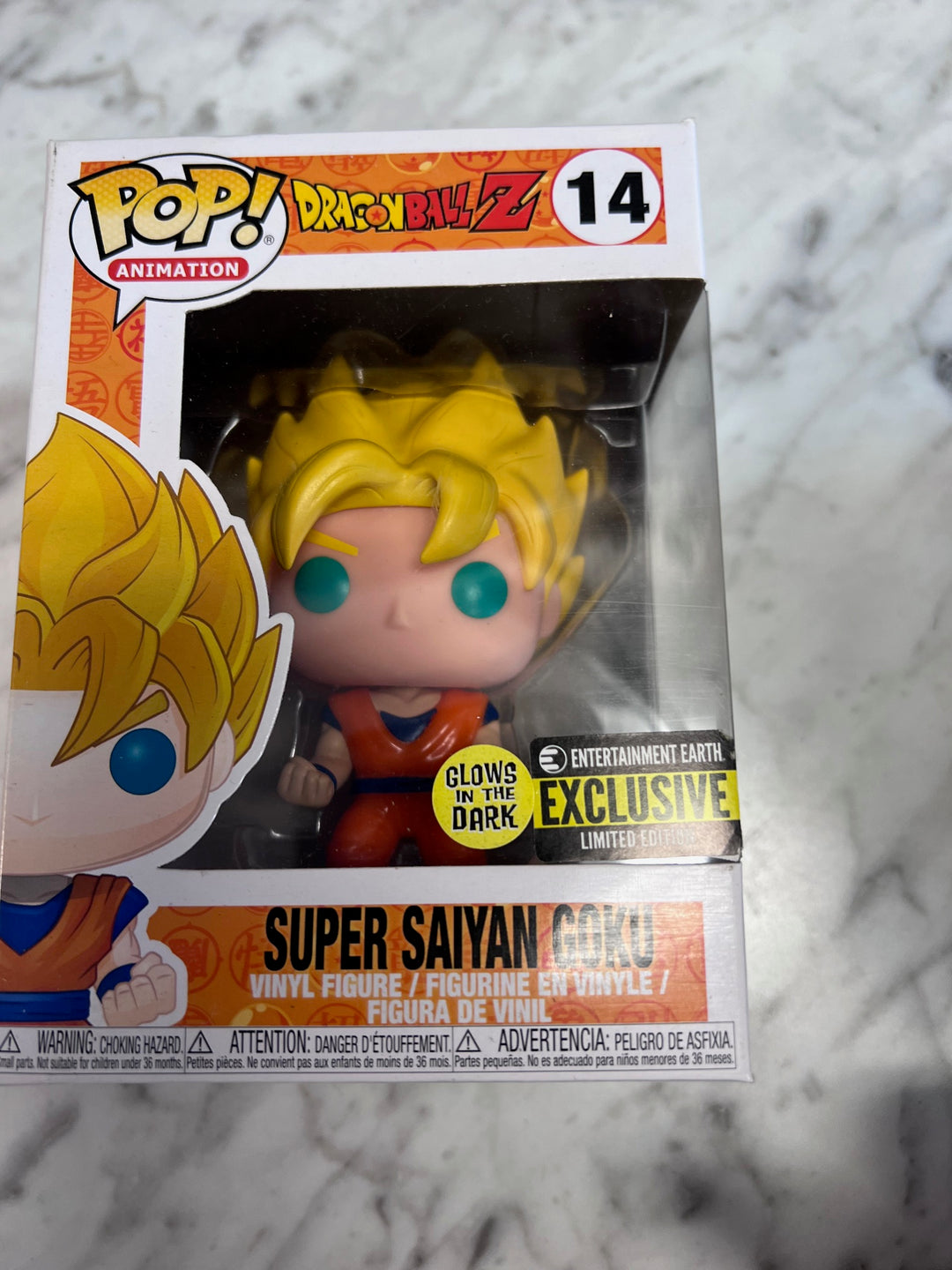 Funko Pop! Super Saiyan Goku #14 Glow in the Dark FP121025