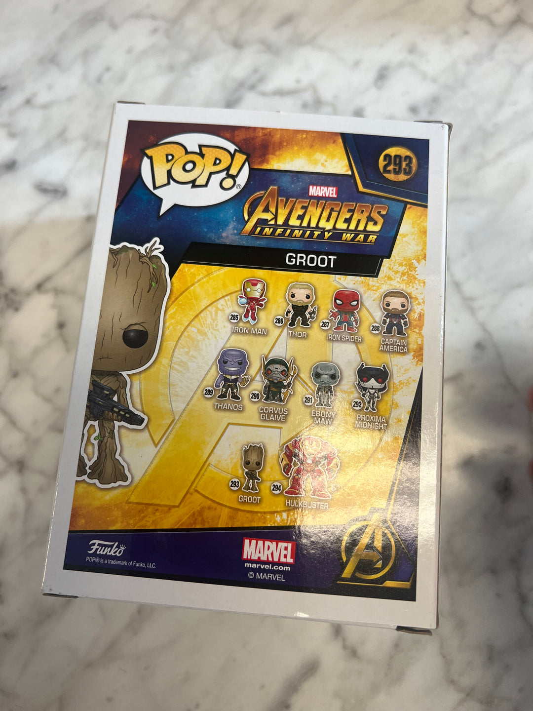 Funko Pop! Vinyl: Marvel - Groot (w/ Bomb) - Toys R Us (Exclusive) #263 FN81324