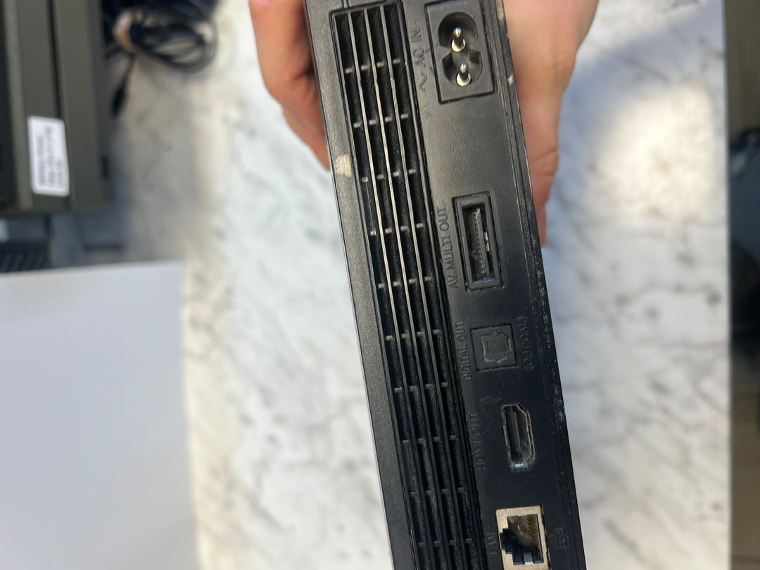 Major Cosmetic Flaws / Missing Screws  (Working) PS3 Slim 160GB Console POX007