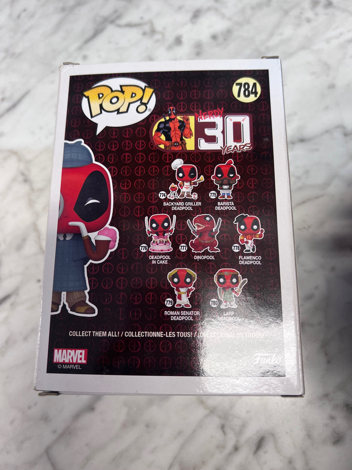 Funko Pop! Sherlock Deadpool #784 Gamestop FP121025