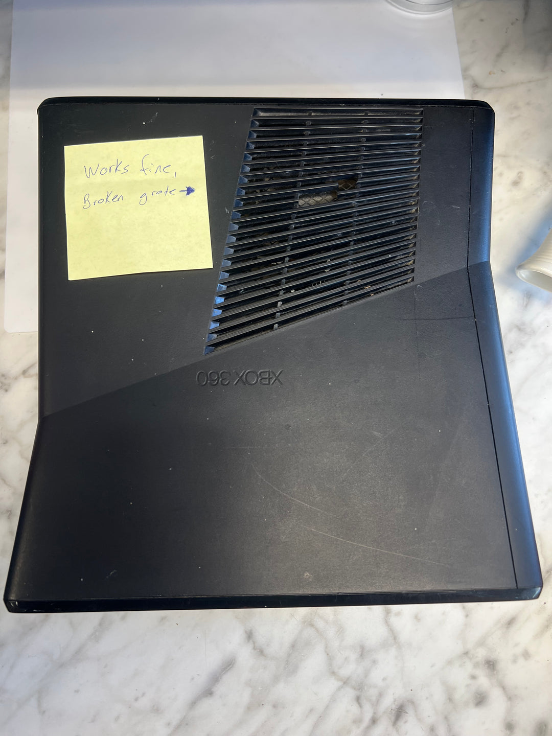 Major Cosmetic Flaws / No Hard Drive  (Working) Xbox 360 S Console POX008
