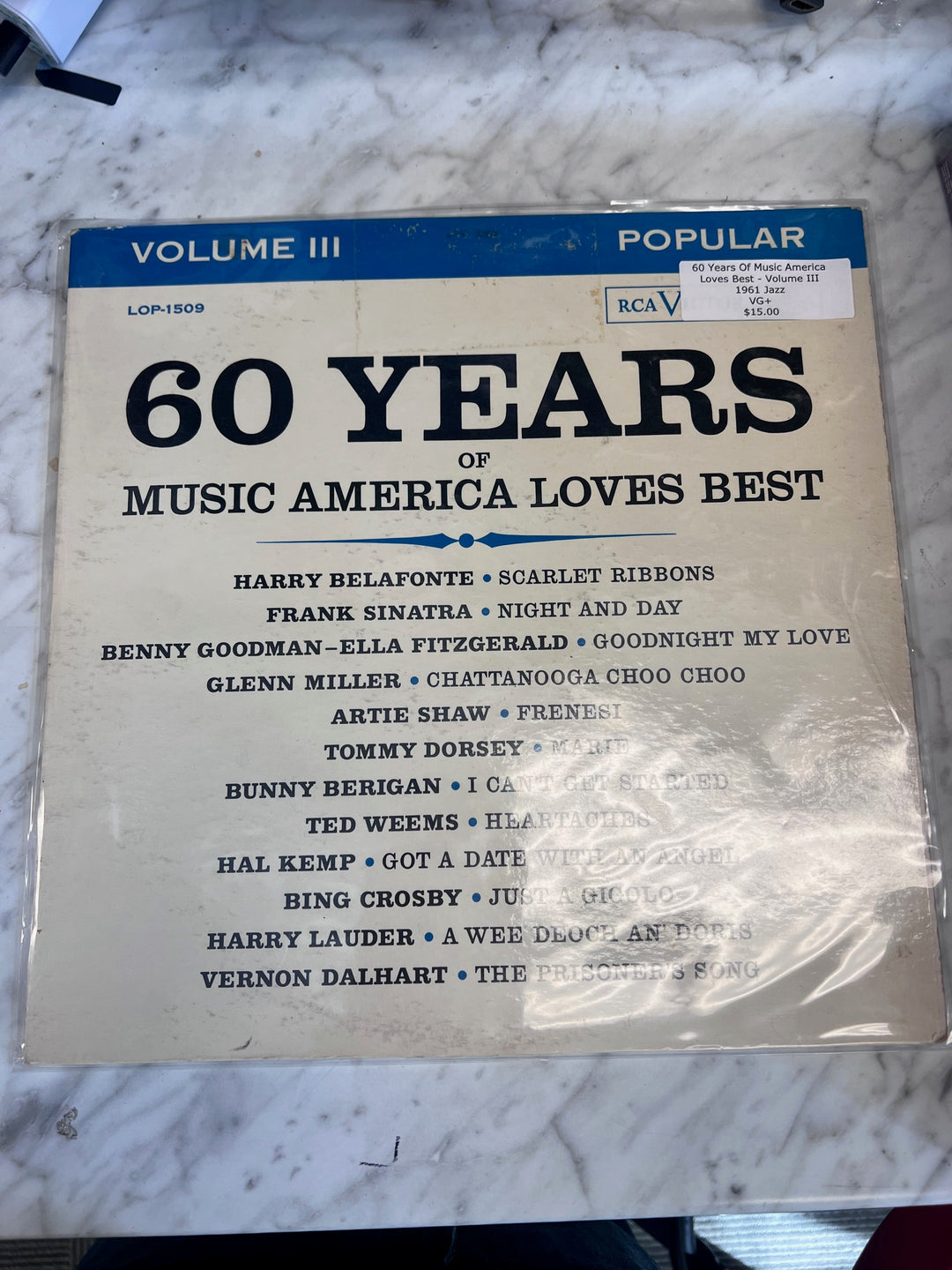 60 Years of Music America Loves Best Jazz Vinyl Record UVR82825