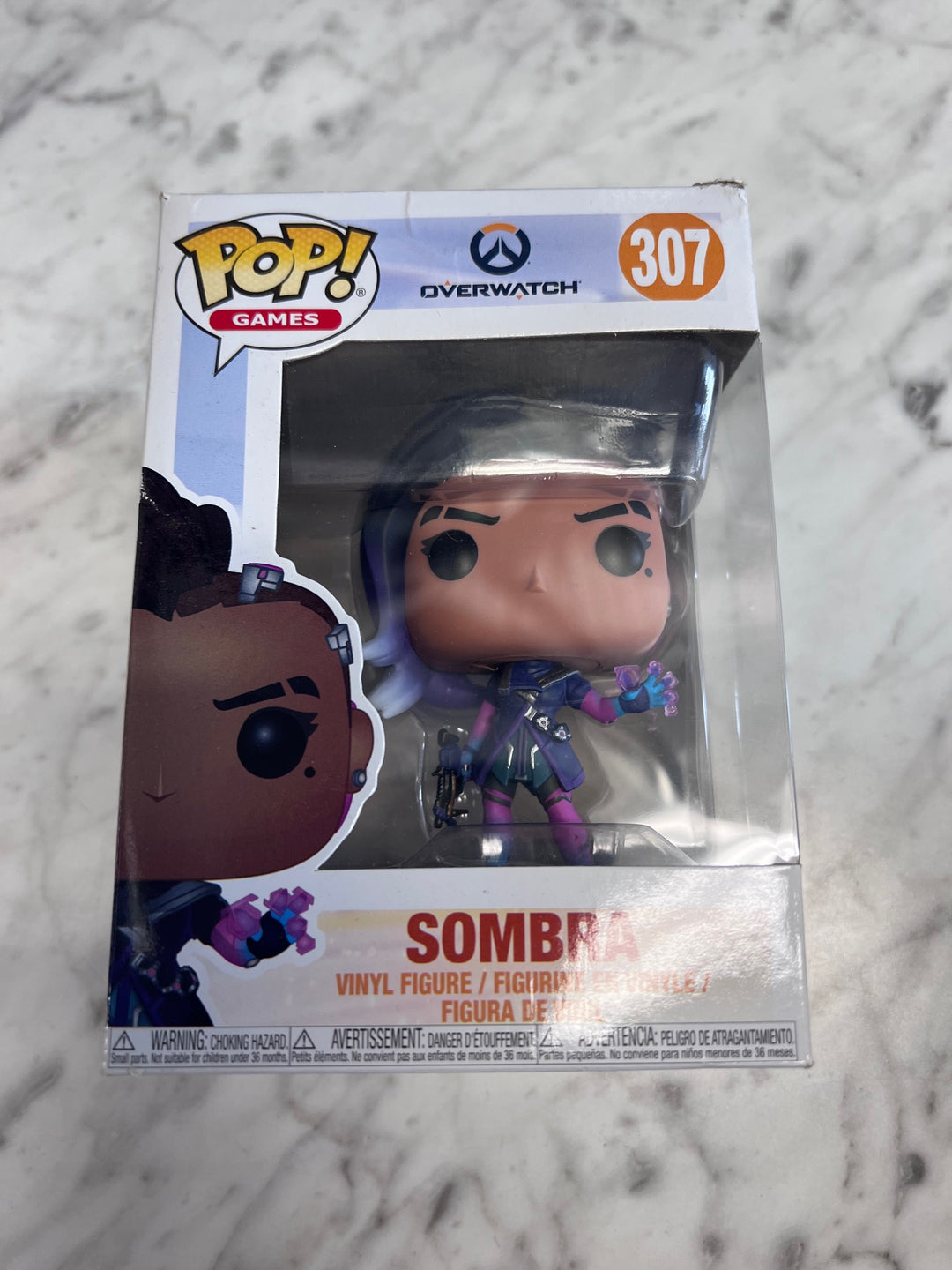 Funko Pop! Sombra #307 Overwatch Squished box FP121025