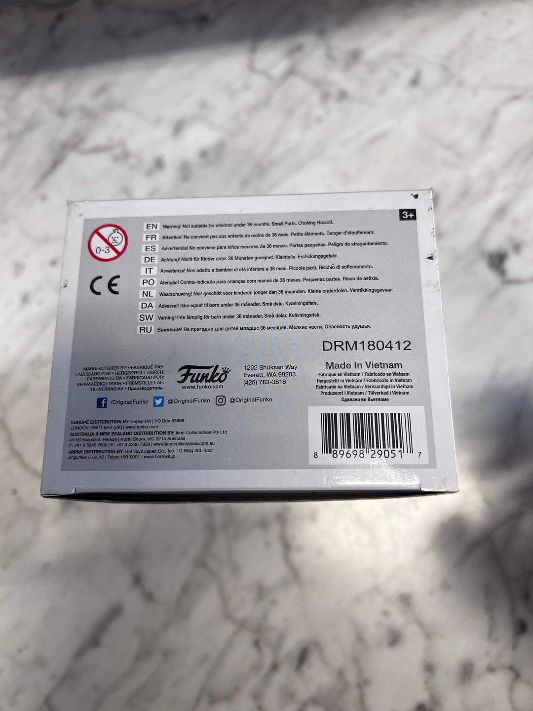 Funko Pop! Sombra #307 Overwatch Squished box FP121025