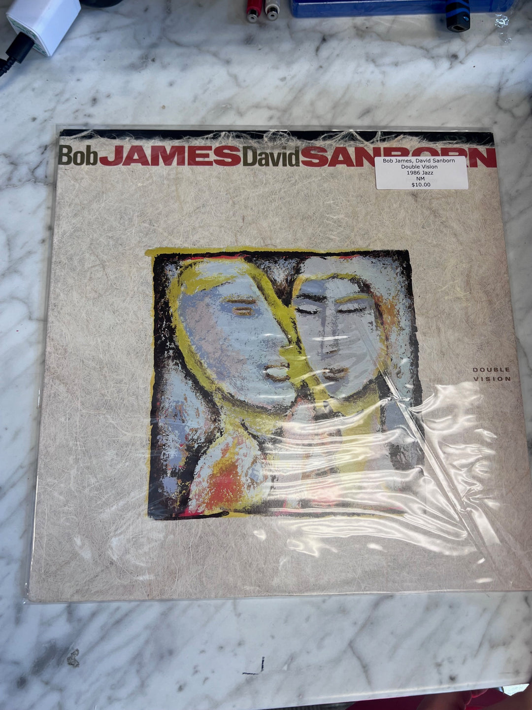 Bob James & David Sanborn Double Vision NM Condition Vinyl Record UVR82825