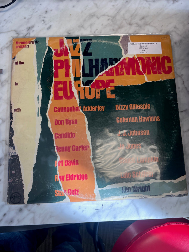 Jazz at the Philharmonic in Europe (1973) NM Condition Vinyl Record UVR82825