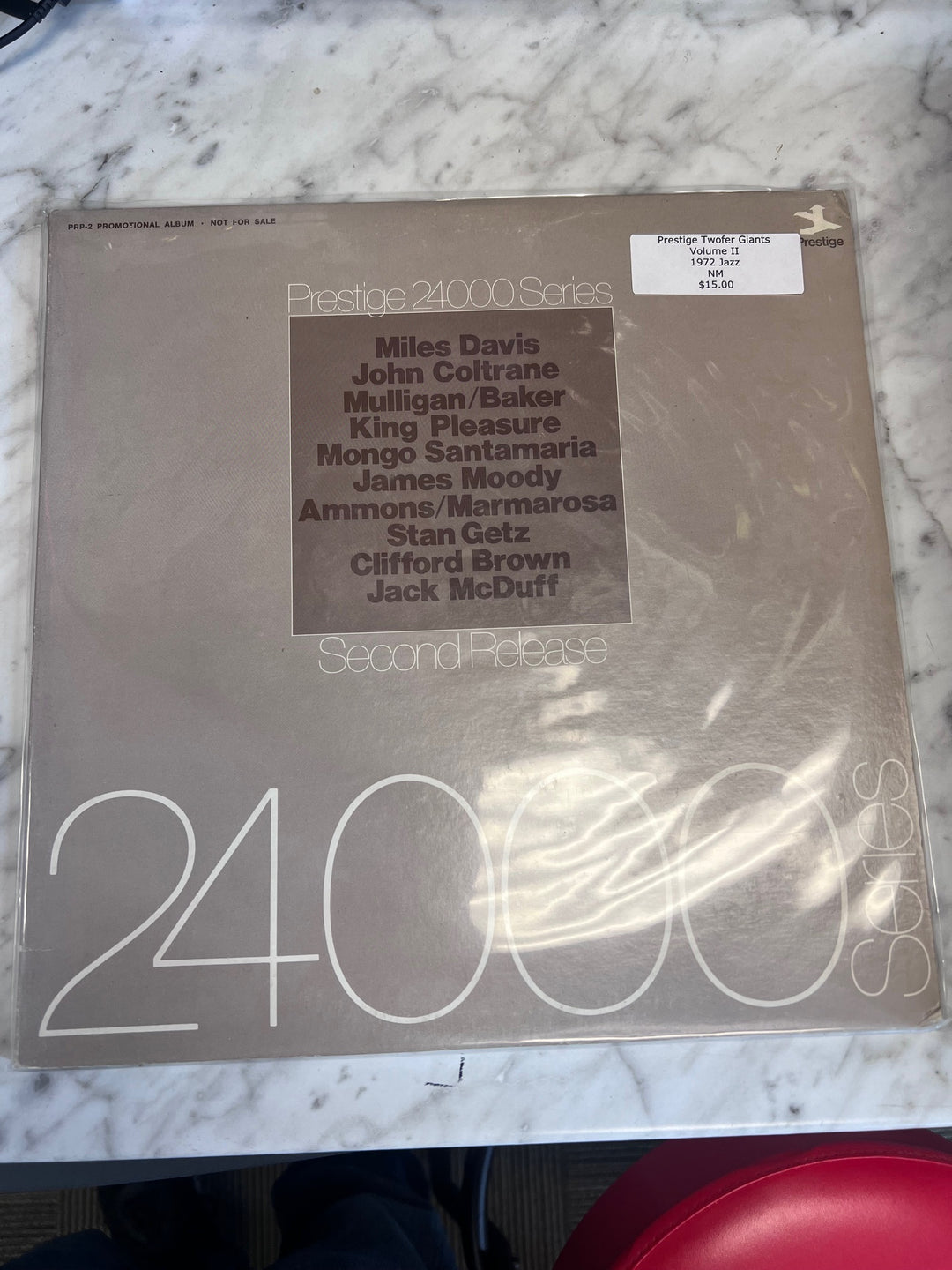 Prestige Twofor Giants Volume II Jazz NM Condition Vinyl Record UVR82825