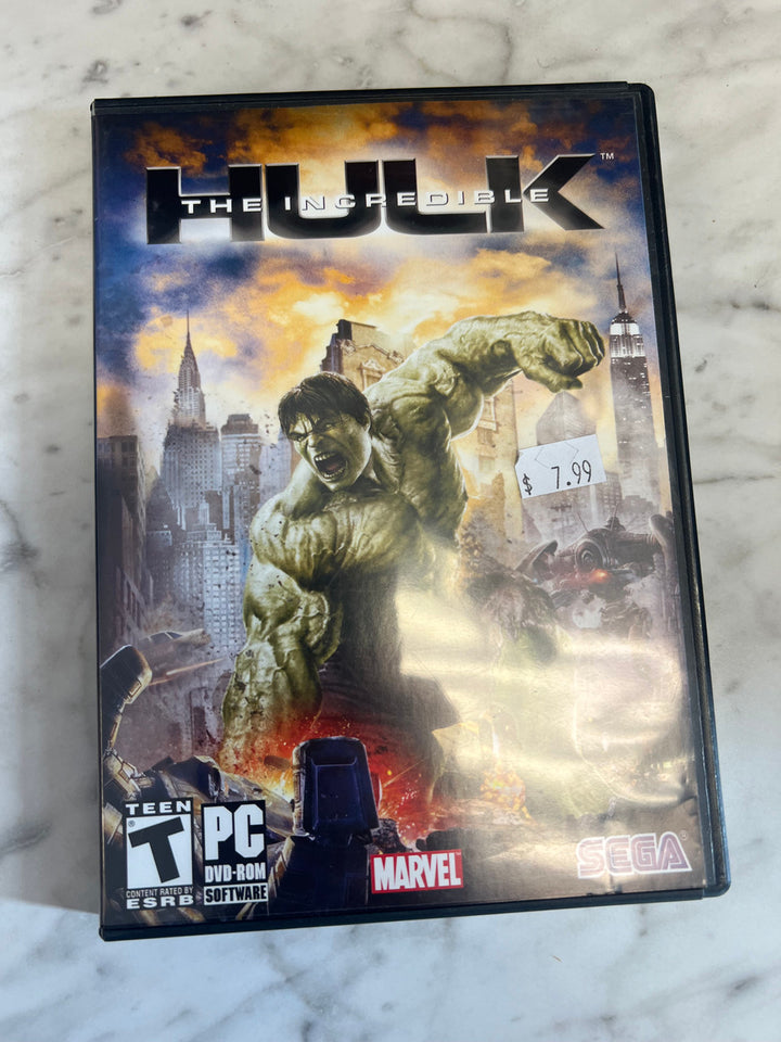 The Incredible Hulk (PC, 2008) Game PC-DVD -Rom Software